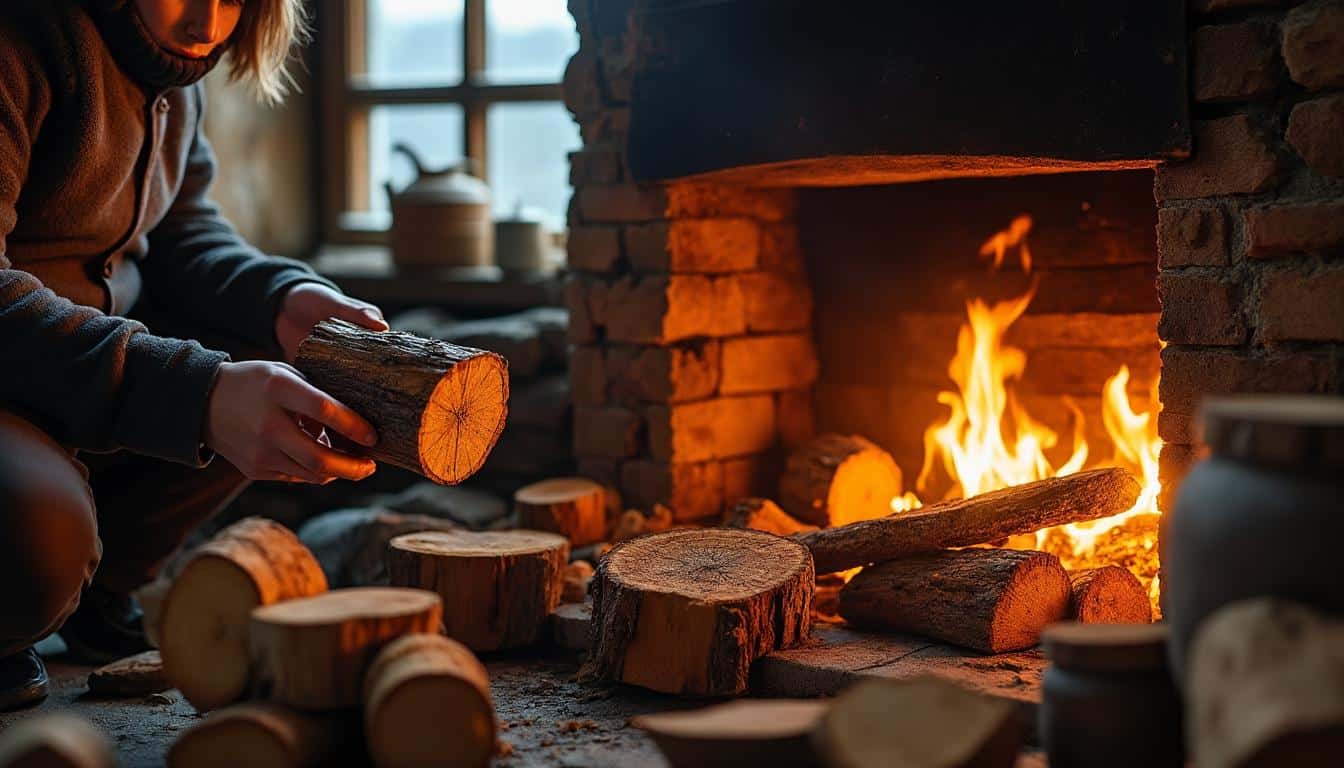 Illustration: Pouvoir calorifique et performance de l’acacia en bois de chauffage