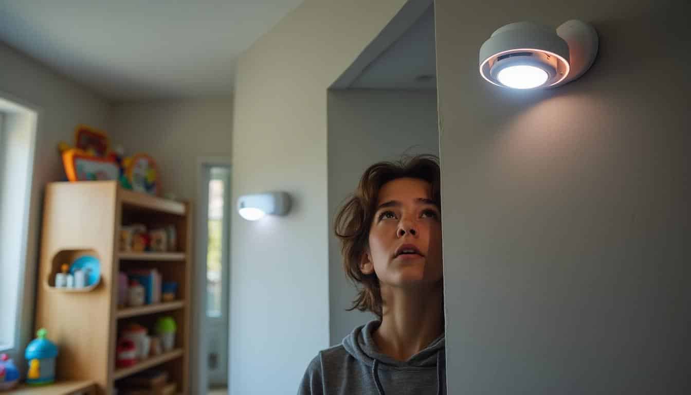 Illustration: Reconnaître les différents signaux sonores d’une alarme incendie de maison qui bip