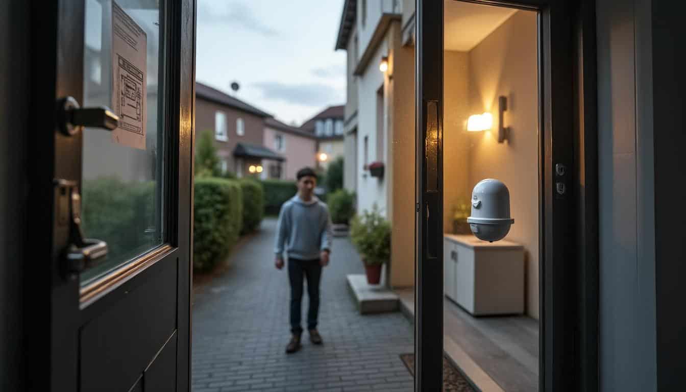 Illustration: Intérêt, efficacité et limites de l’autocollant d’alarme maison gratuit