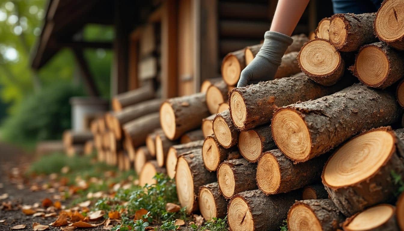 Illustration: Qualités et performances du bois de chauffage en frêne