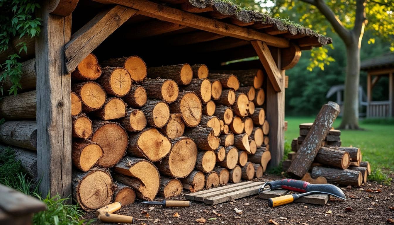 Illustration: Les caractéristiques d’un bon bois de chauffage à stocker