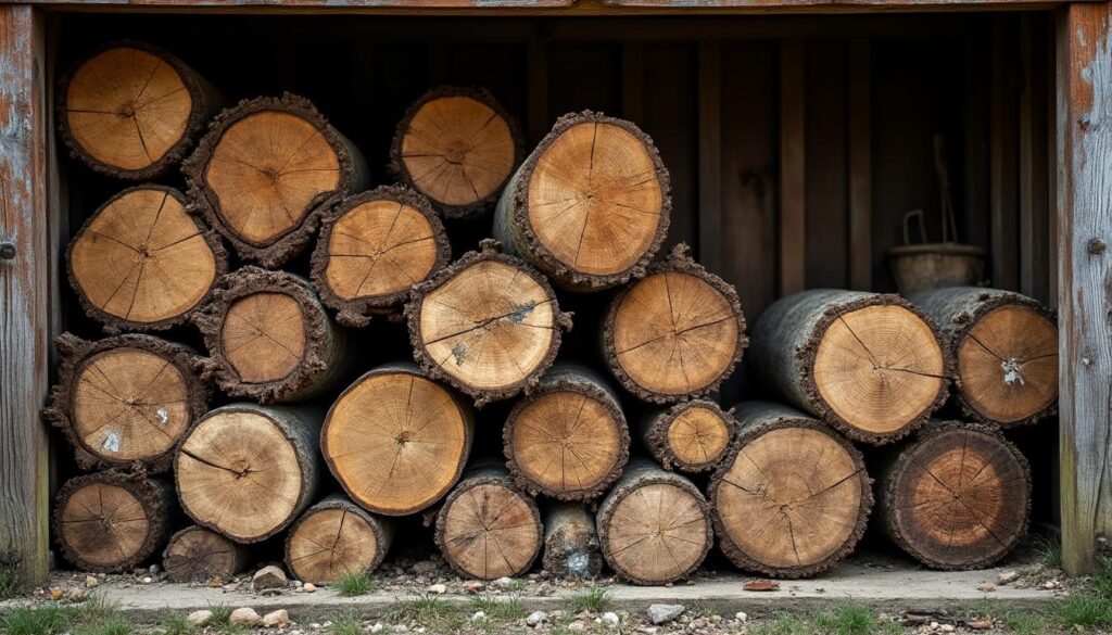 Stockage du bois de chauffage : conseils pour un bois sec et efficace