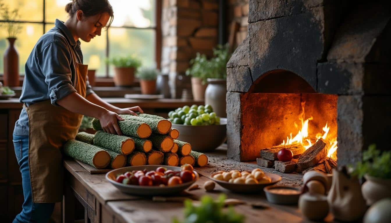 Illustration: Les avantages et les qualités du bois de frêne pour le chauffage