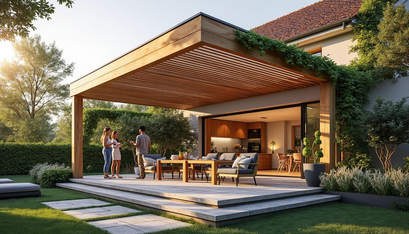 Illustration: Définition et spécificités d’une pergola en bois design