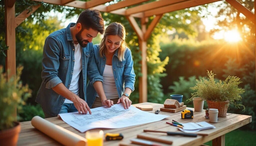 Plan de pergola en bois : guide complet pour réussir votre projet