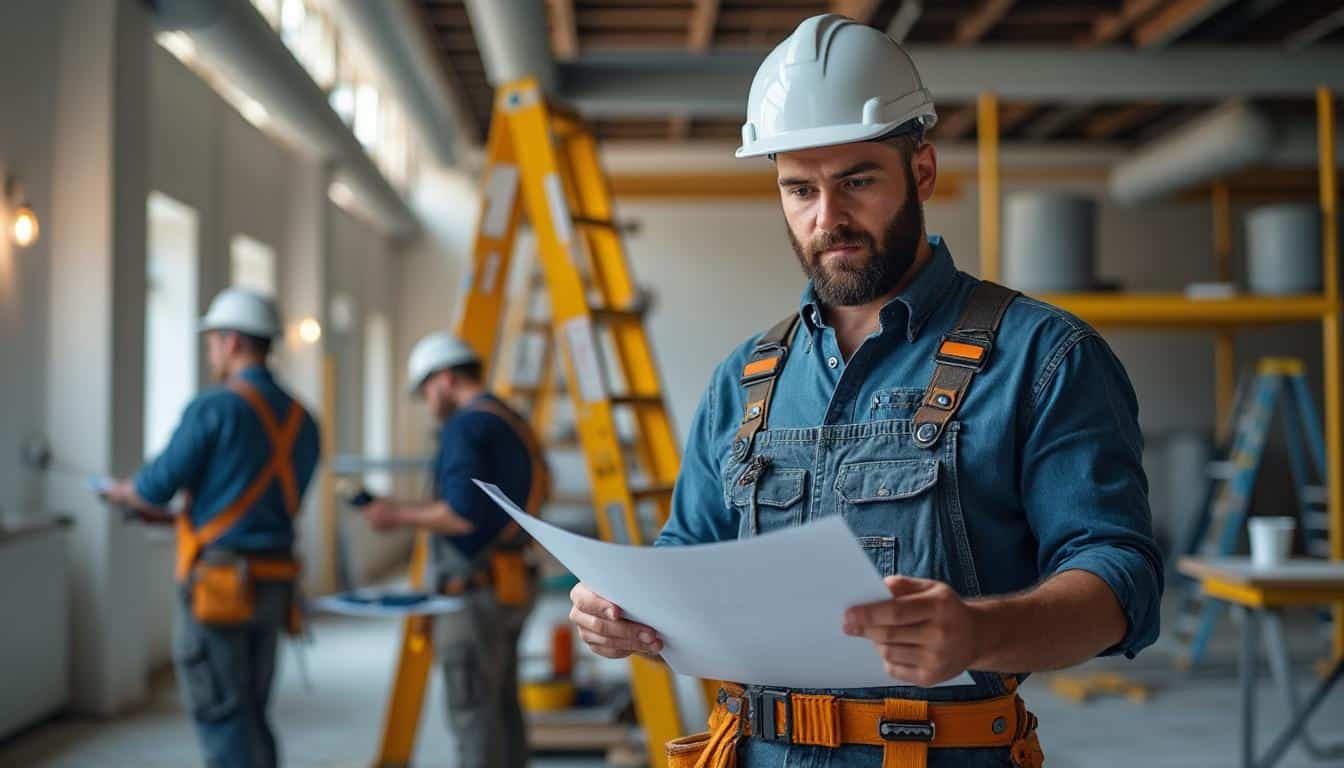 Illustration: Présentation du salaire de peintre en bâtiment : chiffres moyens et fourchettes