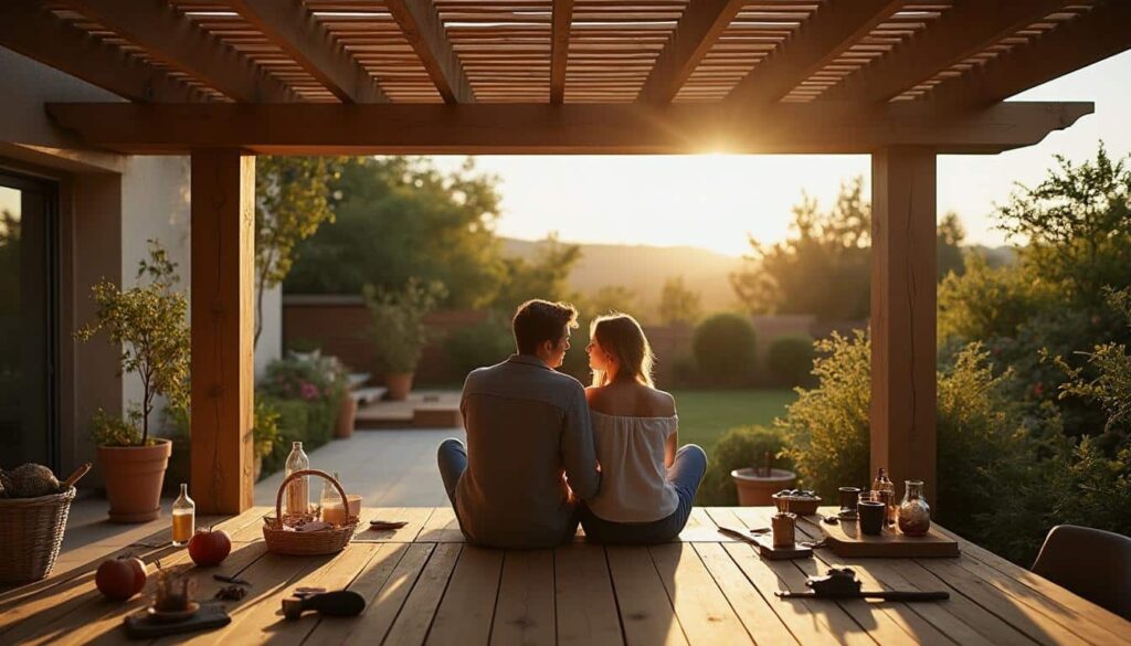 Toit de pergola en bois : conseils, matériaux et inspirations