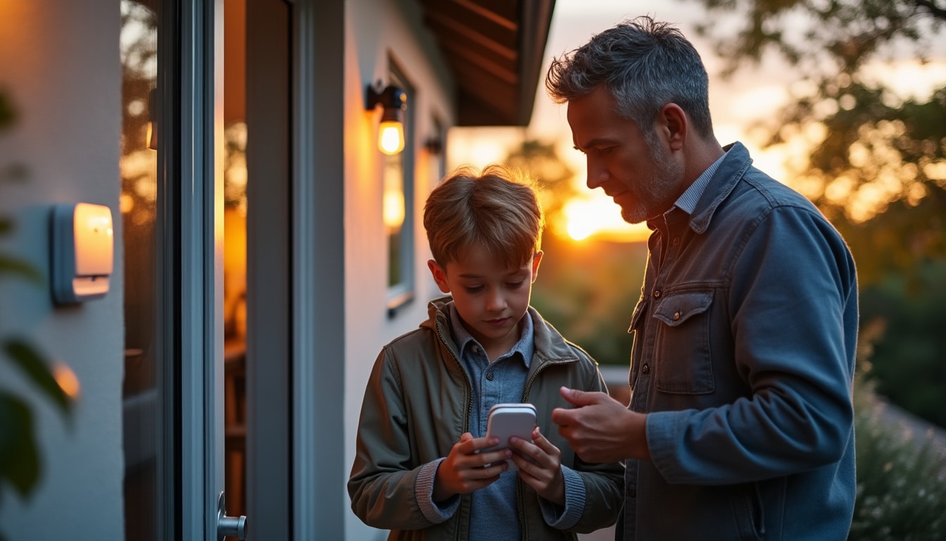 Illustration: Comprendre le fonctionnement d’une alarme maison périmétrique