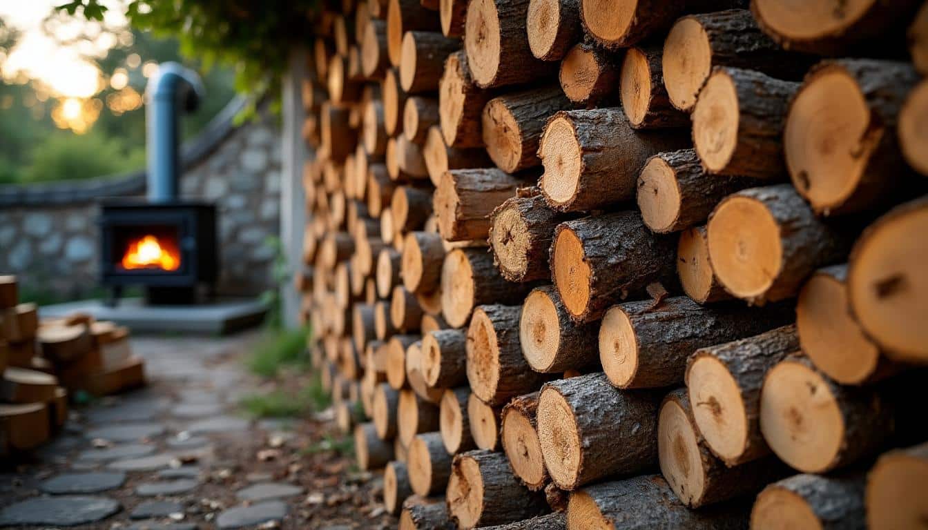 Illustration: Propriétés énergétiques et performance du bois de châtaignier