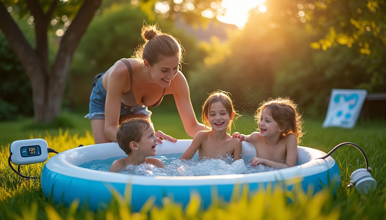 Illustration: Définition et enjeux de la consommation d’un spa gonflable