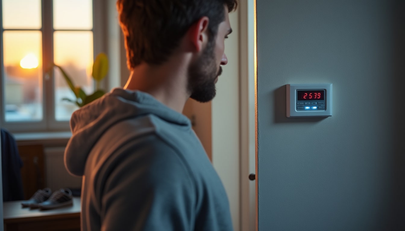 Illustration: Comprendre la désactivation d’une alarme de maison et ses enjeux