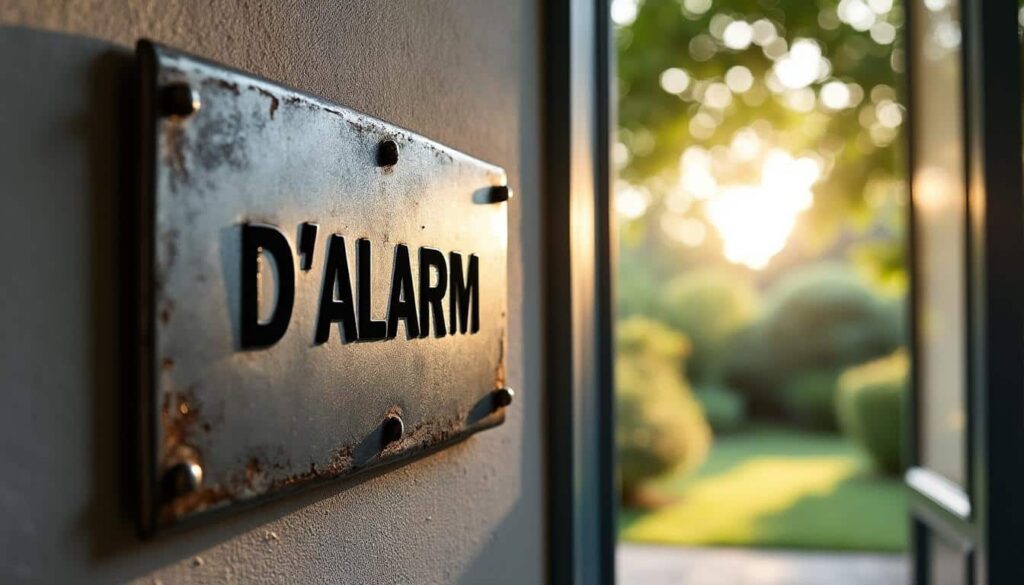 Plaque d’alarme pour la maison : utilité, choix et installation