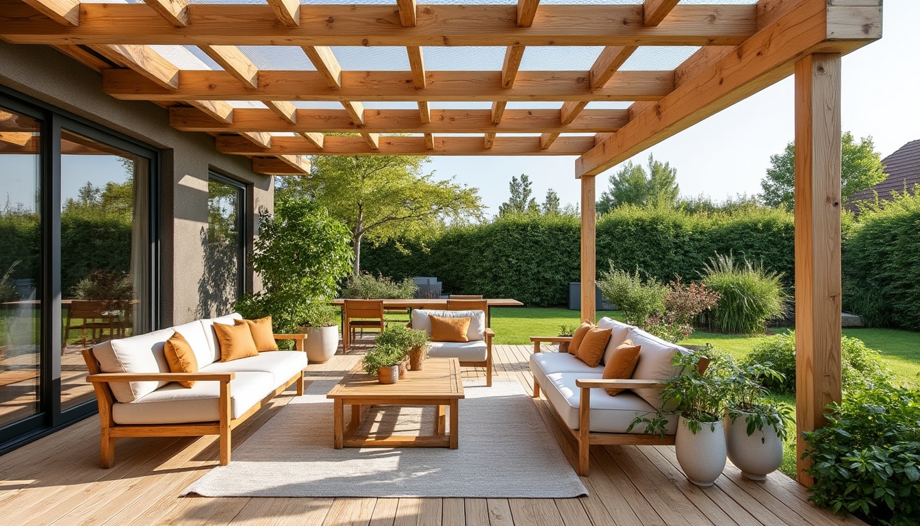 Toit pour pergola en bois : guide complet pour bien choisir