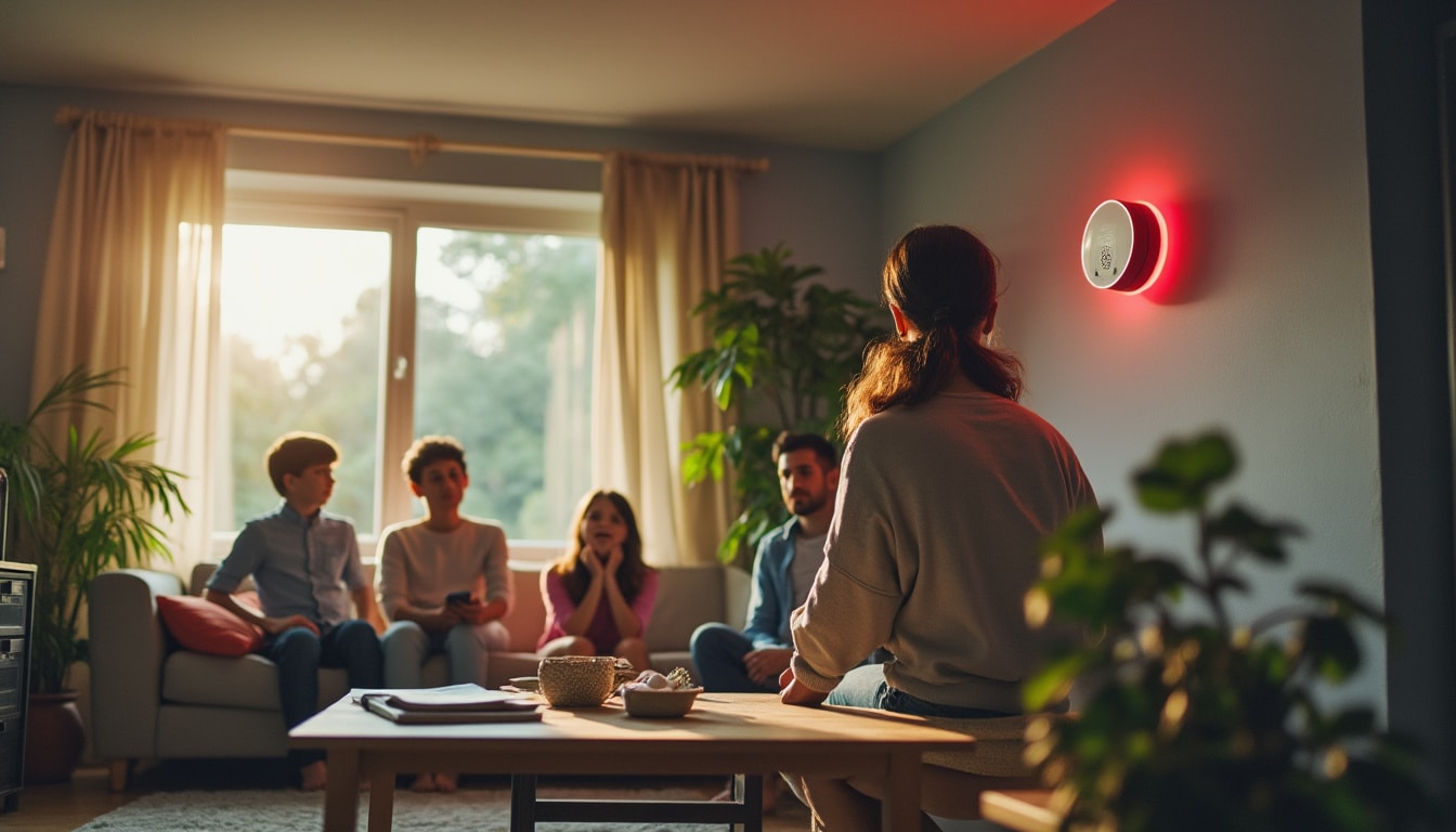 Alarme incendie de maison qui sonne sans raison : causes et solutions