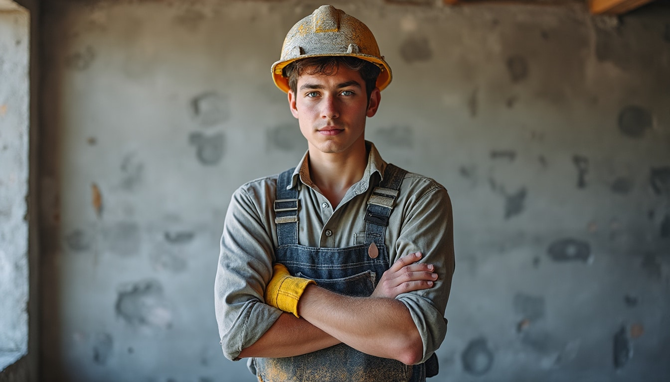 Le métier d’apprenti maçon : formation, missions et évolution