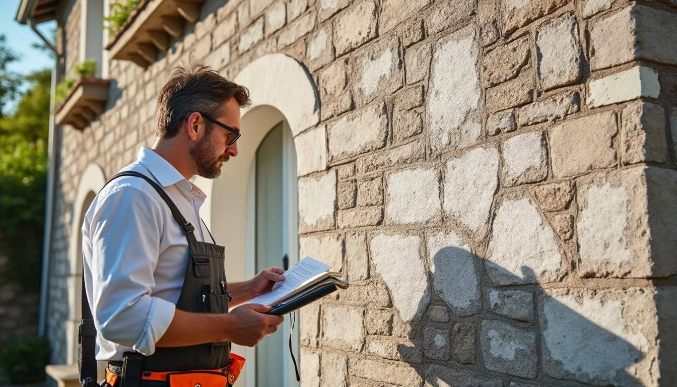 Illustration: Comprendre les fissures du crépi de façade avant toute réparation et peinture