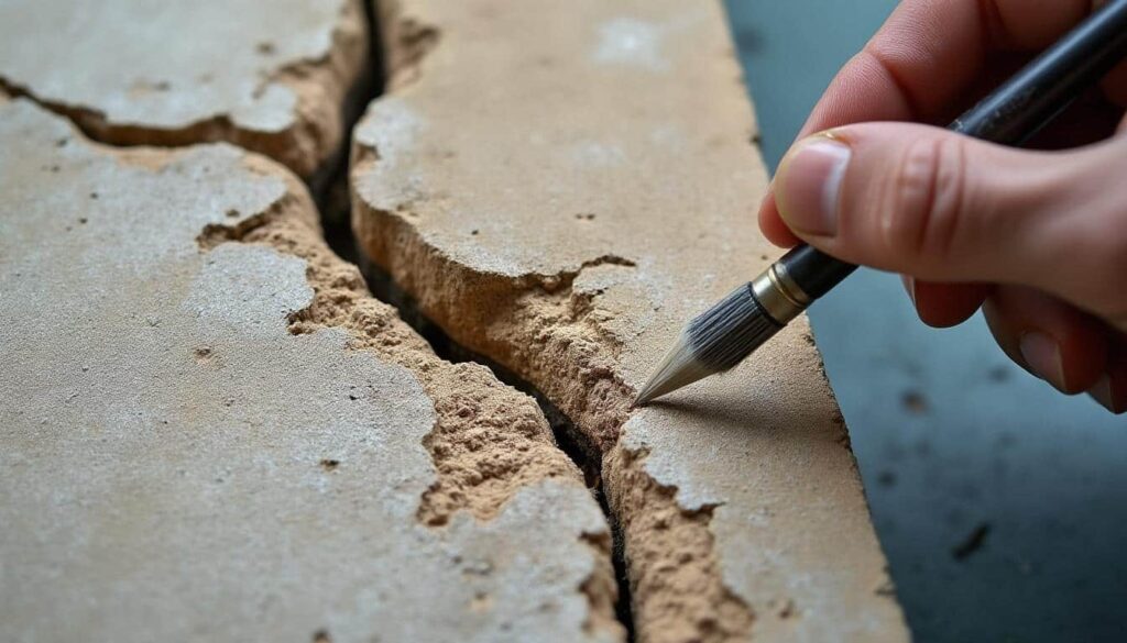 Peinture de façade : réparer les fissures du crépi avant rénovation