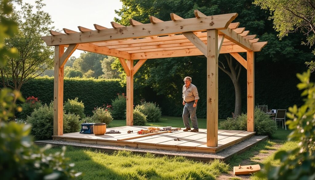 Plan de pergolas en bois : guide complet pour réussir votre projet