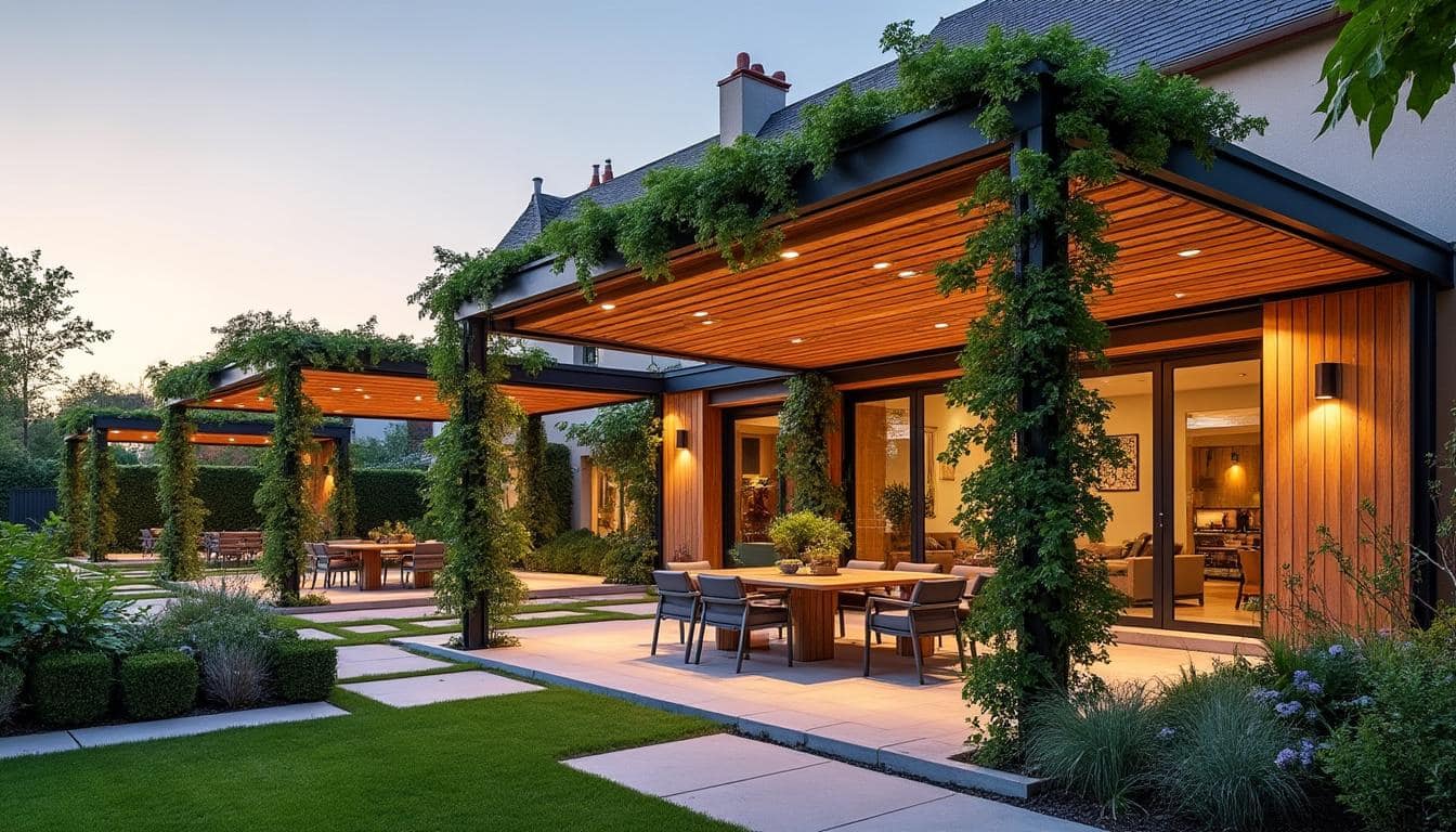 Illustration: Quelles options de toiture en bois pour pergola existe-t-il ?