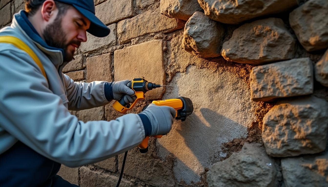 Détection de fuite dans un mur en pierre par infiltration : guide complet