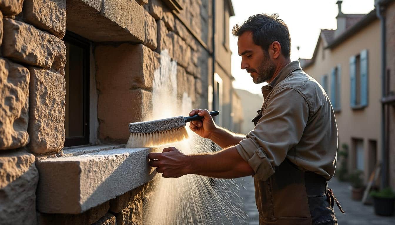 Illustration: Comprendre la peinture de façade ancienne : préparation et nettoyage essentiels pour la rénovation