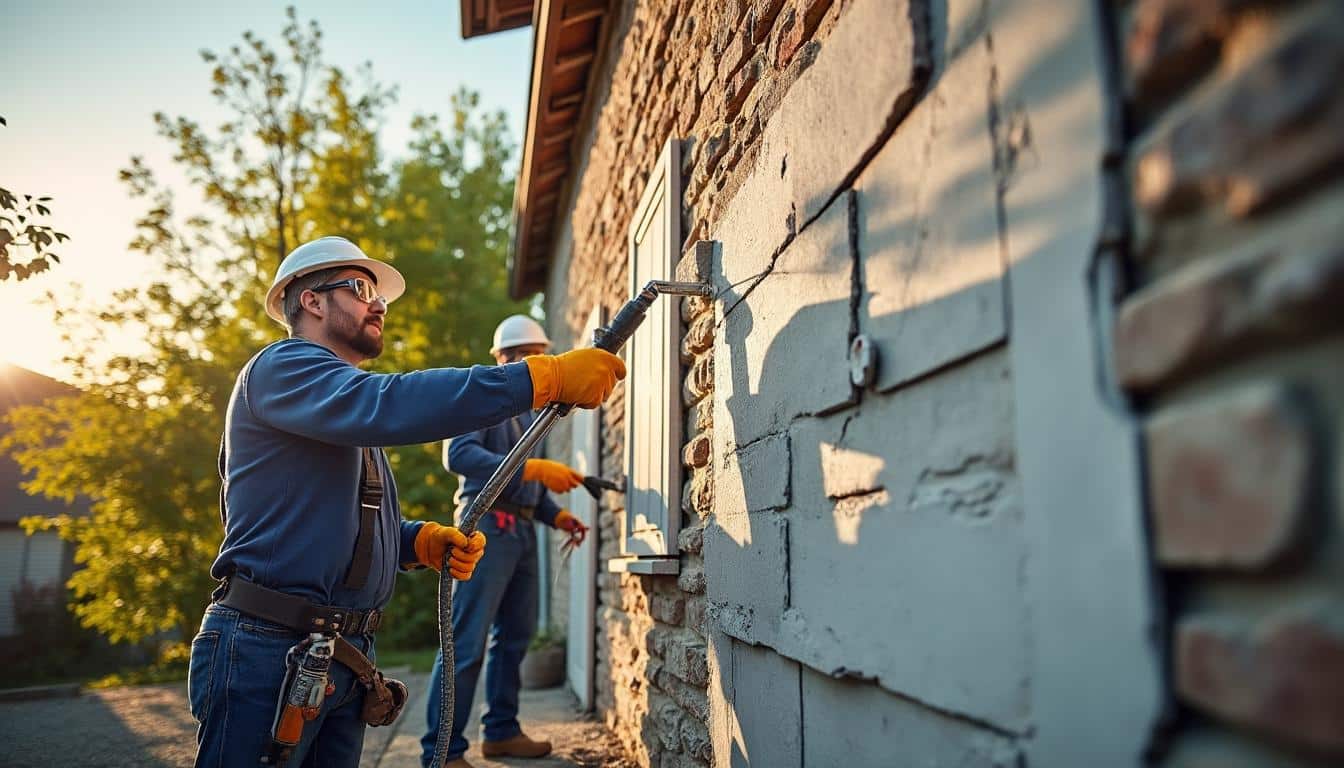 Illustration: Diagnostic et préparation de la façade ancienne avant peinture : guide étape par étape