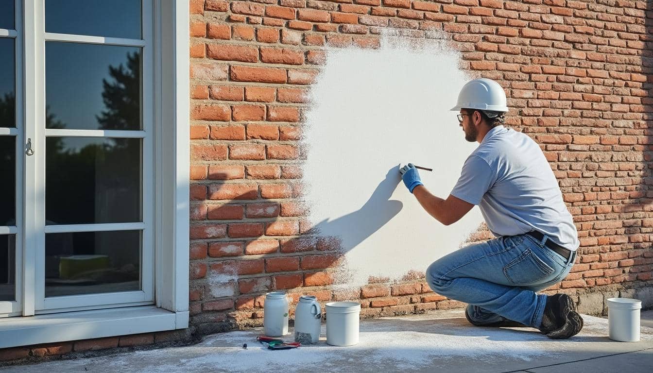 Illustration: Les mécanismes d’absorption sur les façades en brique et leur impact sur la sous-couche