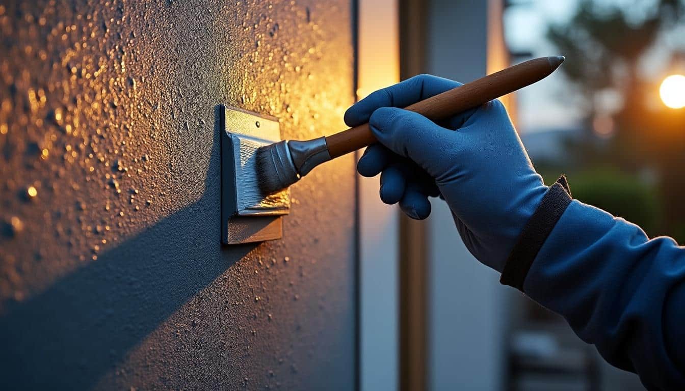 Illustration: Comprendre l’adhérence de la peinture sur une façade en crépi gratté