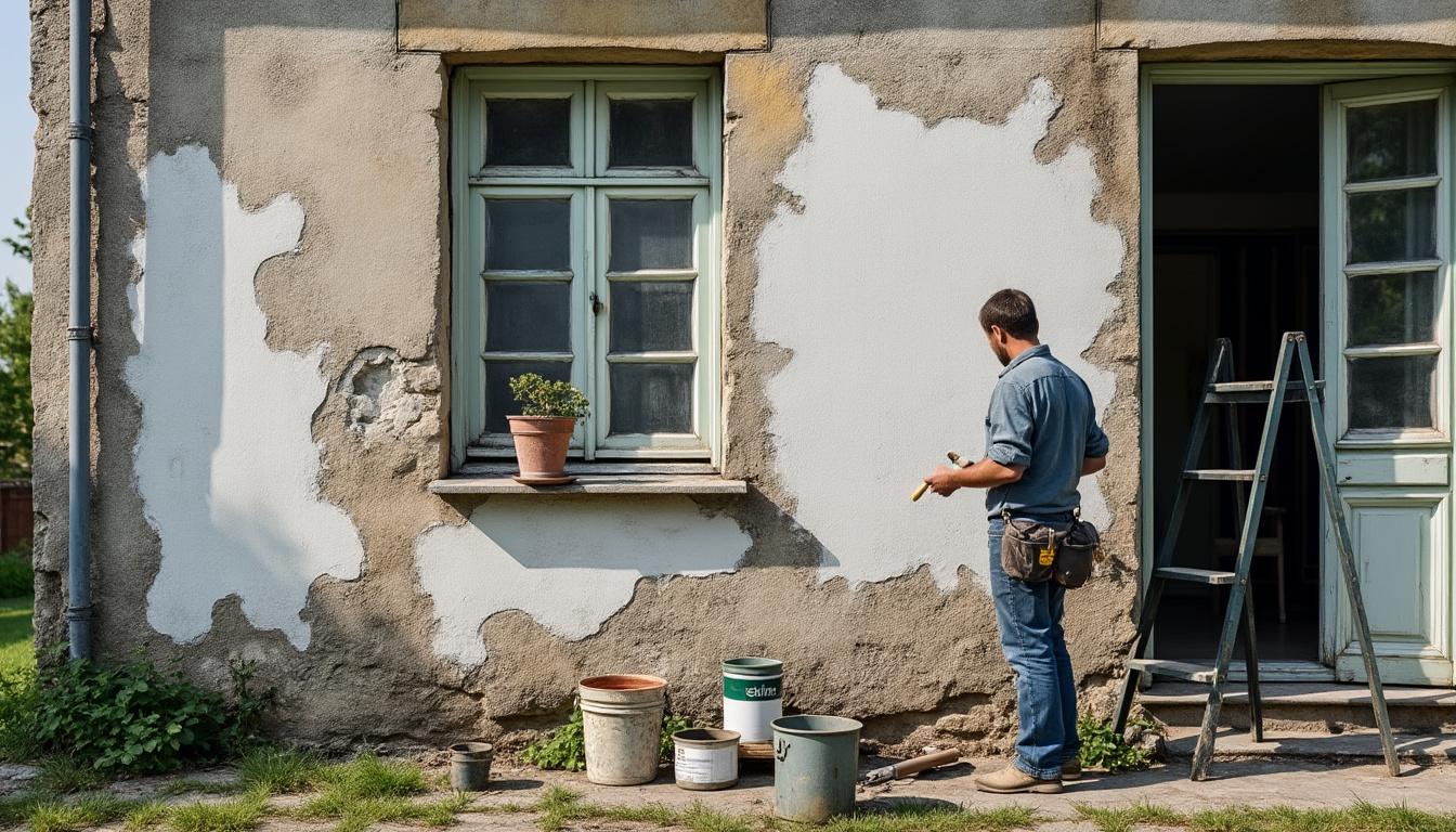 Peinture de façade : solutions contre l’humidité et les remontées