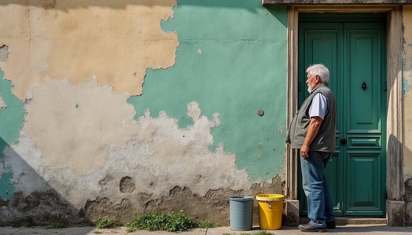 Illustration: Comprendre l’apparition de mousse sur la peinture de façade et ses enjeux