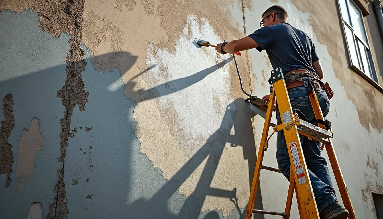 Peinture de façade : lutter contre les taches de pollution et réussir le nettoyage