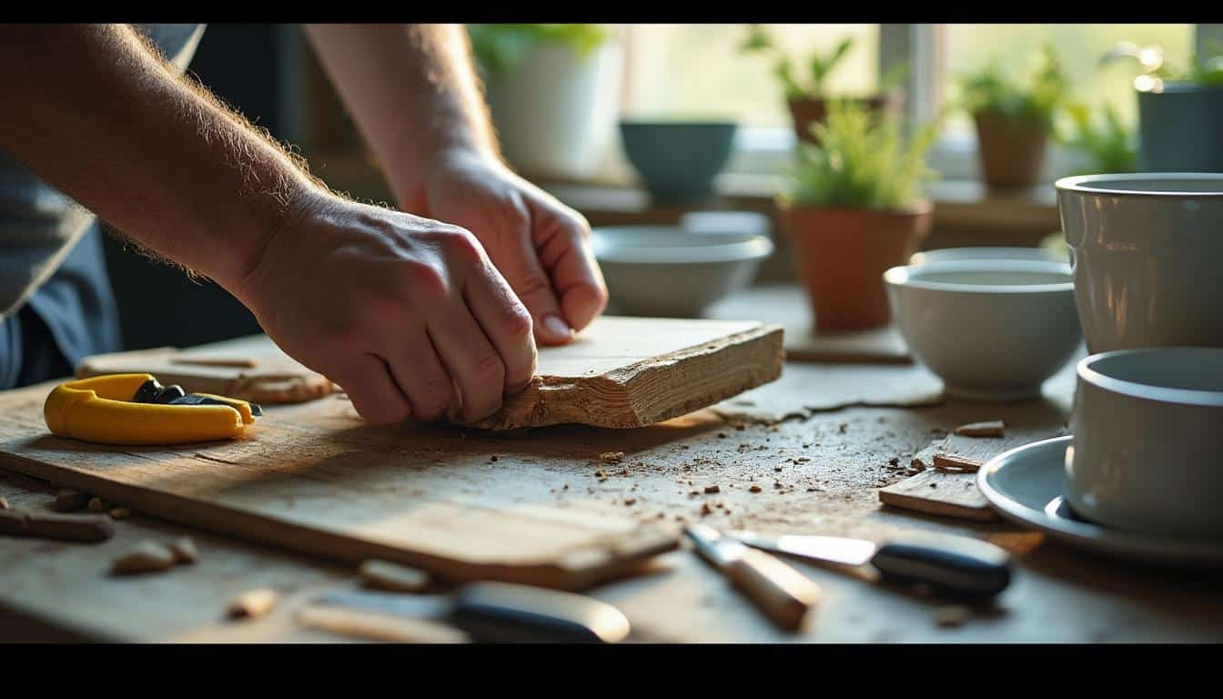 Que faire contre une poignée cassée de cuisine le matin ?