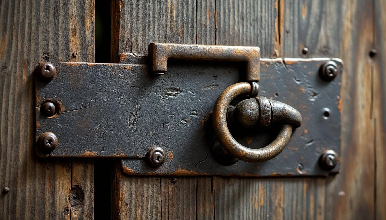 Débloquer une poignée cassée avec une serrure bloquée