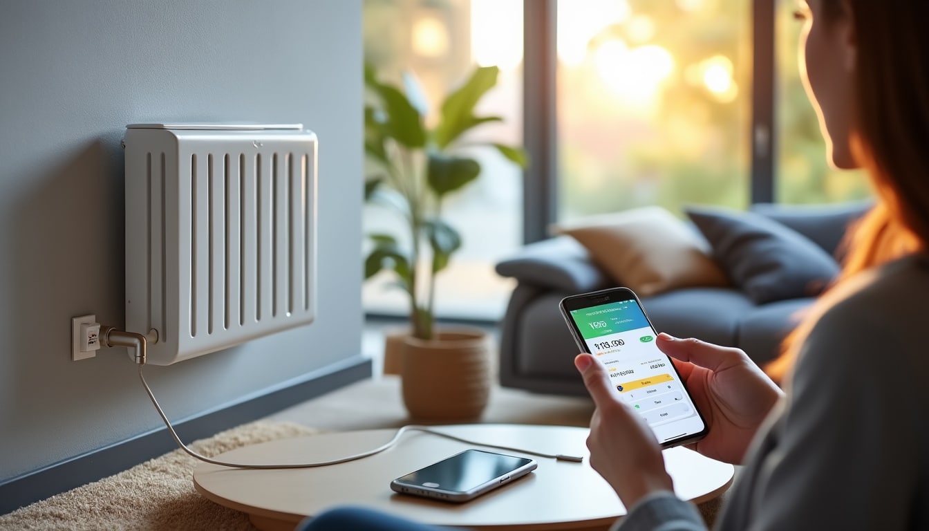 Illustration: Comprendre la consommation d’un radiateur électrique : bases et définitions
