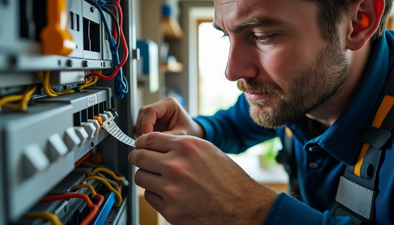 Illustration: Pourquoi l’étiquetage du disjoncteur est essentiel pour votre tableau électrique