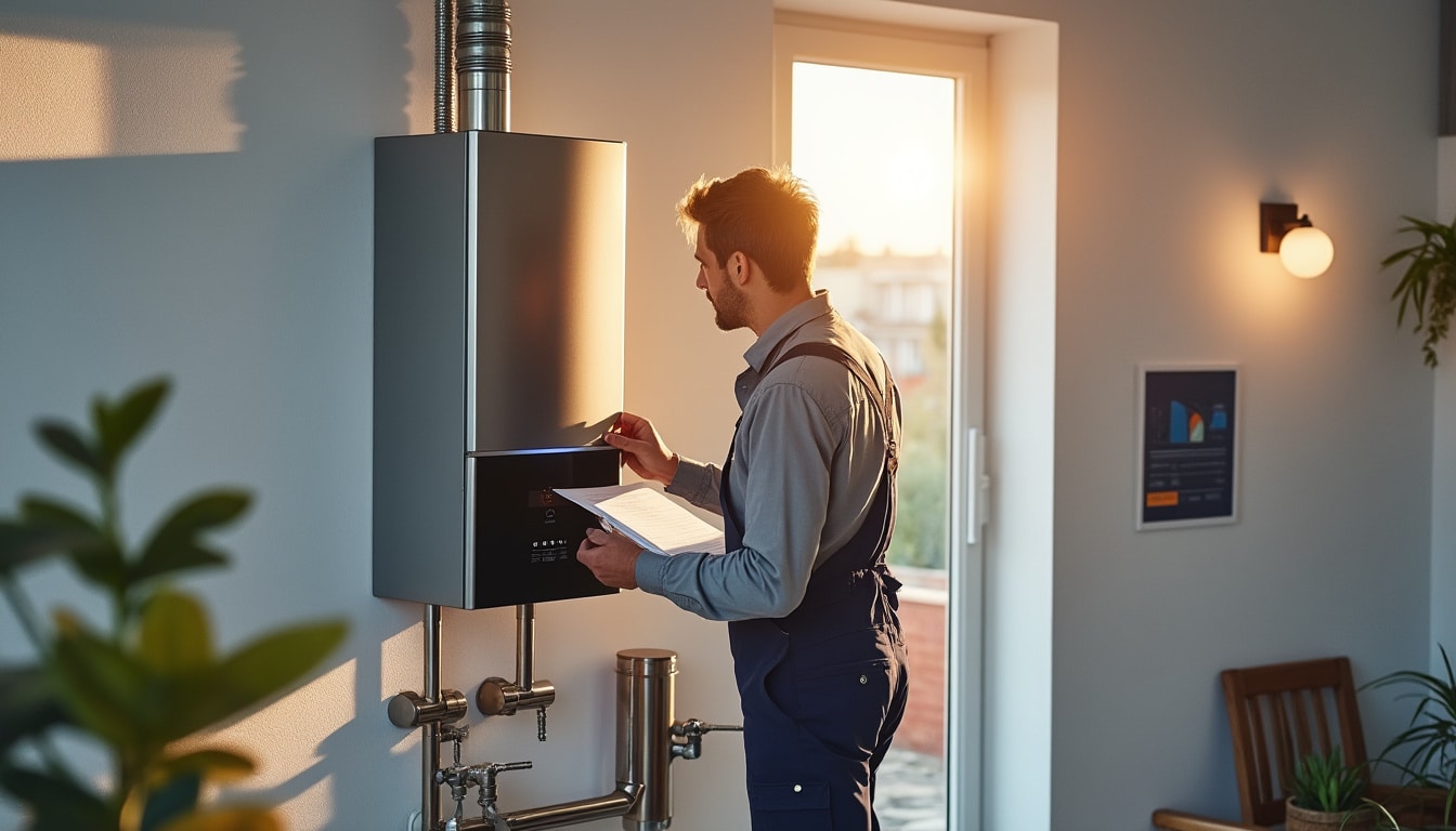 Illustration: Comprendre le fonctionnement et les atouts de la chaudière à condensation gaz