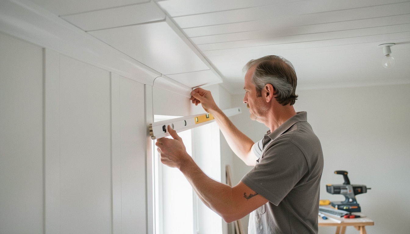 Comment poser du lambris PVC au mur ou au plafond