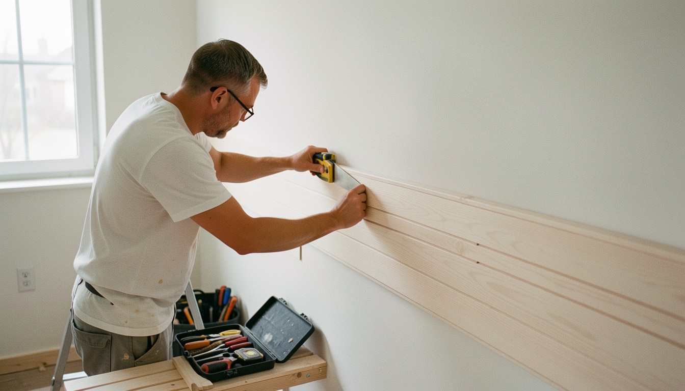 Comment poser du lambris sur un mur ou un plafond