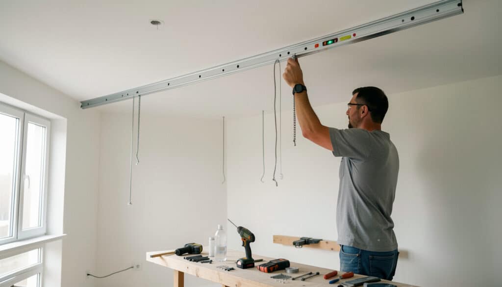 Rail de faux plafond : bien choisir et réussir la pose