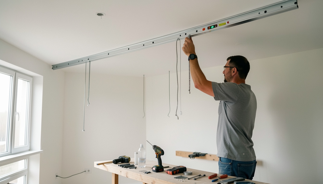 Rail de faux plafond : bien choisir et réussir la pose