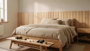 Fabriquer une tête de lit en lambris étape par étape