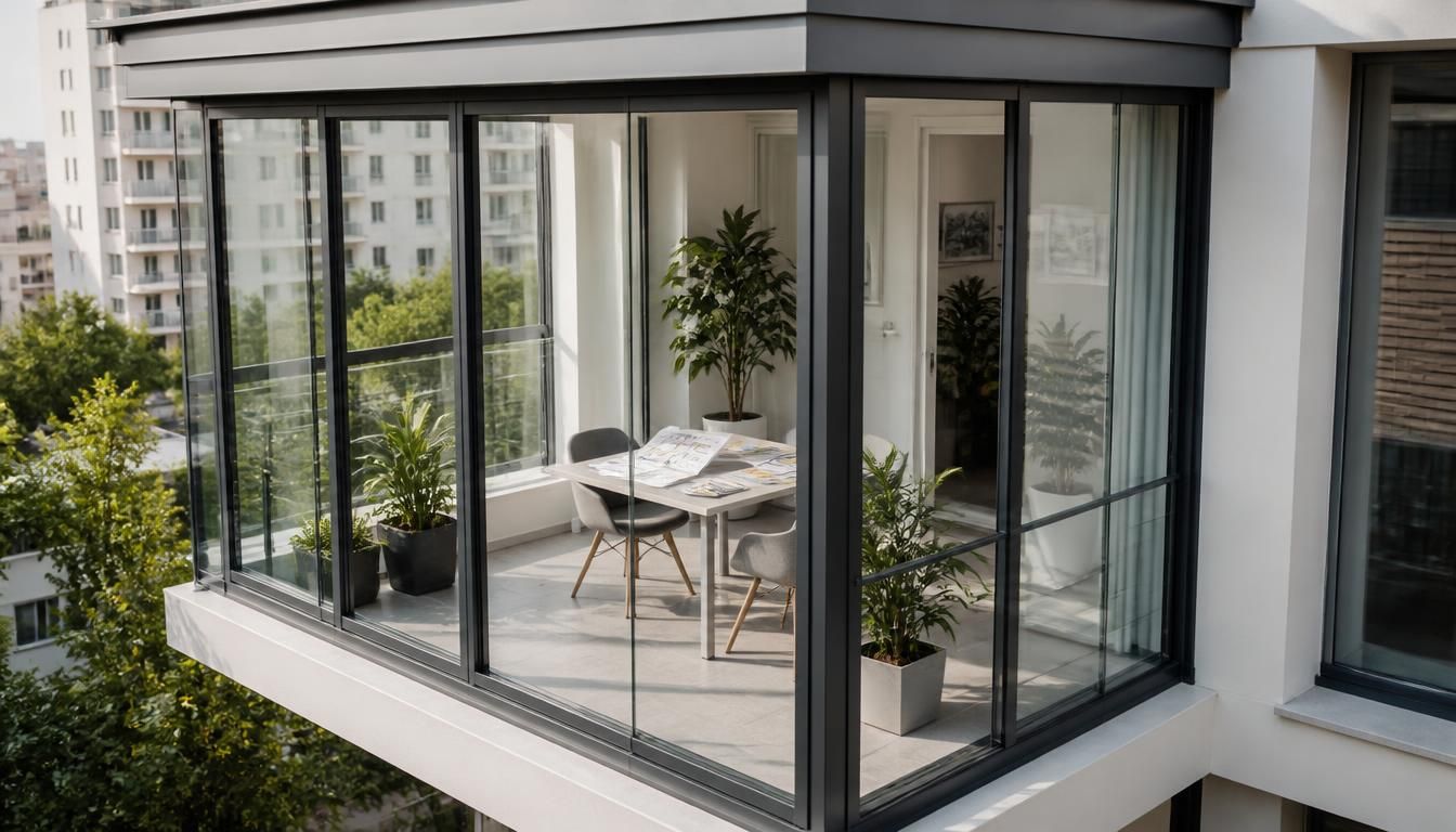 Fermer un balcon en véranda : règles, prix et options